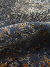 Selka Hand-knotted Wool & Bamboo Silk Rug - thumbnail 4