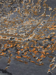Selka Hand-knotted Wool & Bamboo Silk Rug - thumbnail 5