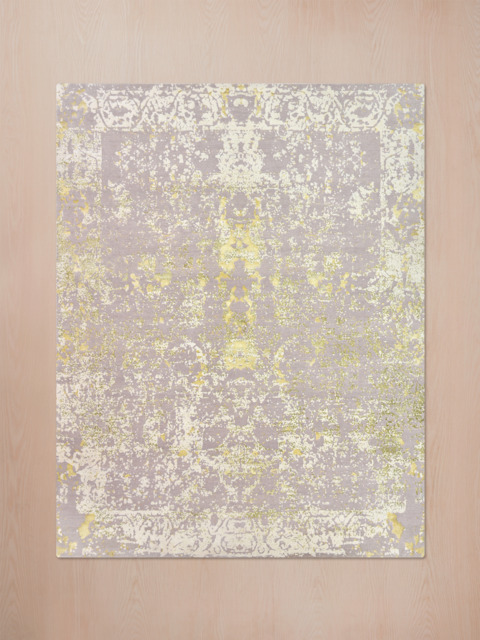 Baha Wool & Bamboo Silk Hand-Knotted Rug - image 1