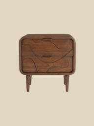 Monit Two Drawer Bedside Table - thumbnail 2