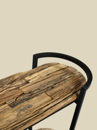 Duke Reclaimed Wood Console Table - thumbnail 6