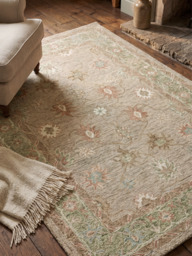 Charley Hand-tufted Wool Rug - Beige - 140x200 cm