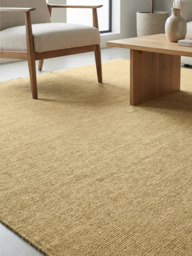 Dugald Soumak Weave Hand-woven Wool Rug - Beige - thumbnail 2