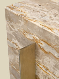 Aurex Marble Top Side Table - thumbnail 4
