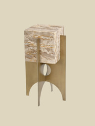 Aurex Marble Top Side Table - thumbnail 3