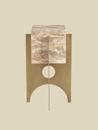 Aurex Marble Top Side Table - thumbnail 2
