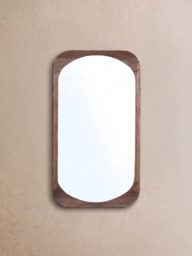 Cove Mango Wood Mirror - Warm Wood - thumbnail 2