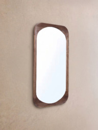 Cove Mango Wood Mirror - Warm Wood - thumbnail 3