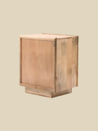 Harmony Mango Wood Bedside Table - Warm Wood - thumbnail 5