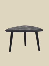 Cairo Wooden Nesting Coffee Tables - Black - thumbnail 4