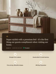 Kael Six Drawer Chest - Walnut - thumbnail 3
