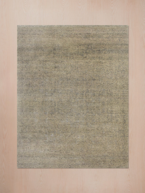Navira Hand-knotted Wool & Bamboo Silk Rug - image 1