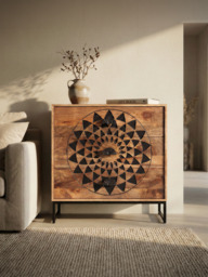 Koral Mango Wood Three Drawer Chest