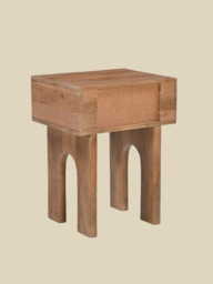 Verde One Drawer Bedside Table - thumbnail 4