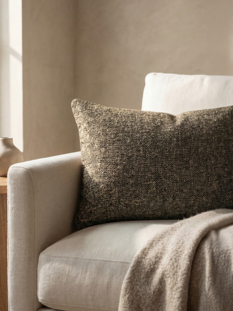 Zaniyah Cotton Bouclé Cushion - image 1