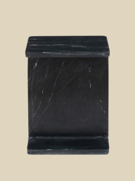 Cassian Black Marble Side Table - thumbnail 5