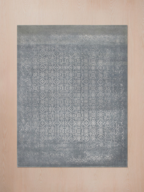 Taran Wool & Bamboo Silk Hand-Knotted Rug - image 1