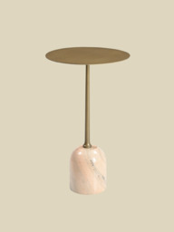 Edie Marble Base Side Tables - Set of 3 - thumbnail 5