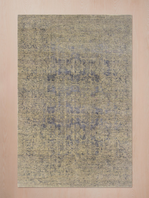 Ambrin Hand-knotted Wool & Bamboo Silk Rug - 200x300 cm