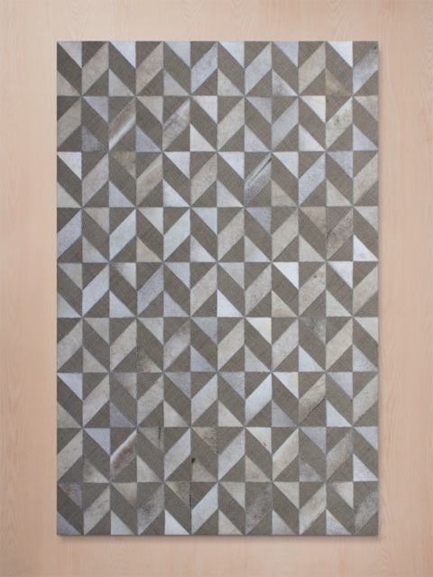 Luke Hide & Wool Rug - 160x230 cm