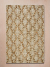 Koro Hand-woven Jute Rug - Natural - thumbnail 2