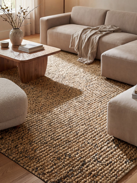 Baya Hand-woven Jute Rug - 152x244 cm