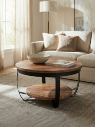 Norma Mango Wood Coffee Table