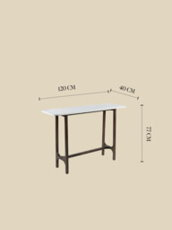 Simon Marble Console Table - thumbnail 5