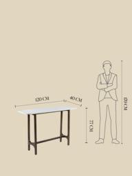 Simon Marble Console Table - thumbnail 6