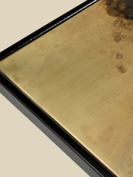 Astra Iron Side Table with Glass Top - thumbnail 5