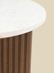 Odette Marble Side Table - thumbnail 4