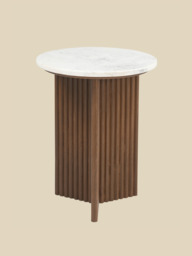 Odette Marble Side Table - thumbnail 2