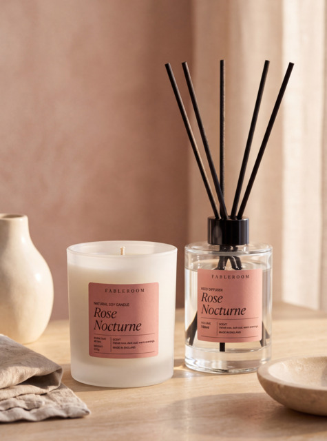 Rose Nocturne Candle & Diffuser Set - image 1