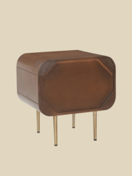 Kevin Two Drawer Bedside Table - thumbnail 5