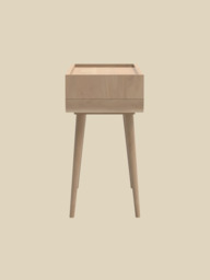 Kael Two Drawer Console Table - Natural - thumbnail 4