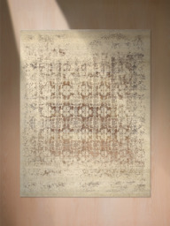 Kavi Wool & Bamboo Silk Hand-Knotted Rug - Off White - thumbnail 2