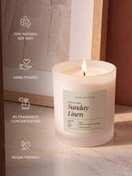 Sunday Linen Soy Wax Candle - thumbnail 3