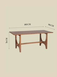 Grace Wooden Dining Table - thumbnail 6