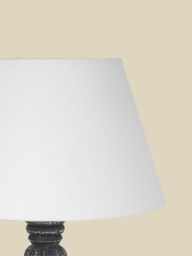 Fleur Black Wooden Table Lamp - thumbnail 4
