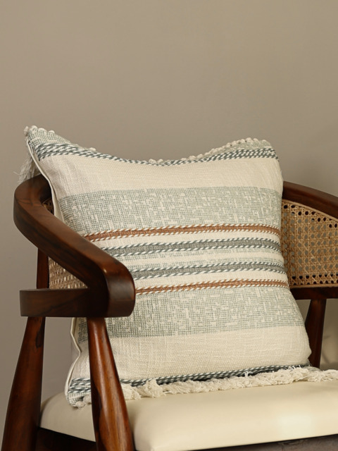 Rumi Cotton Striped Cushion - image 1