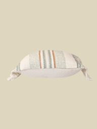 Rumi Cotton Striped Cushion - thumbnail 4
