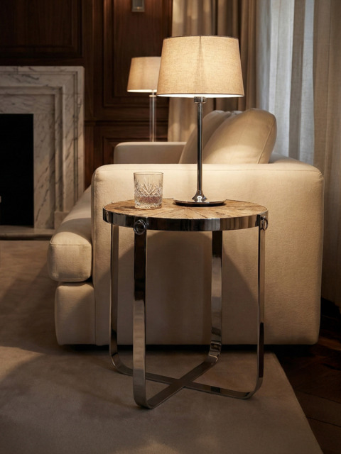 Ezio Reclaimed Wood Side Table - image 1