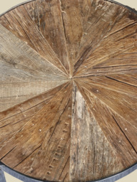 Ezio Reclaimed Wood Side Table - thumbnail 4