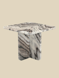 Nima Marble Side Table - thumbnail 4
