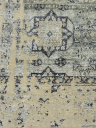 Nerai Hand-knotted Wool & Bamboo Silk Rug - thumbnail 4