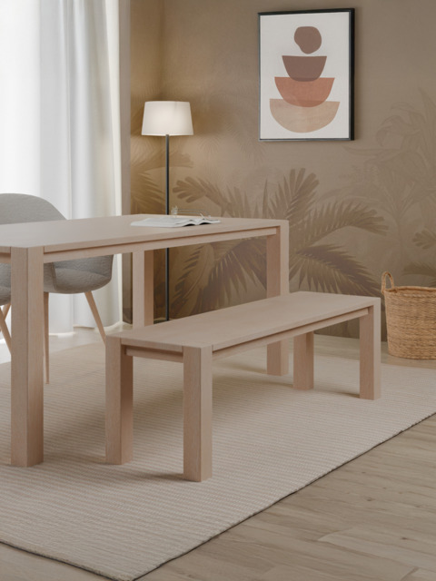 Charles Wooden Bench - image 1