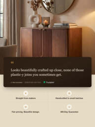 Ariso Mango Wood Two Door Cabinet - thumbnail 3