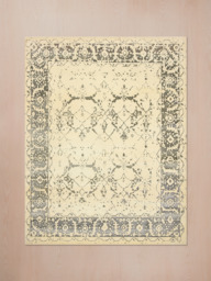 Rhevan Hand-knotted Wool & Bamboo Silk Rug