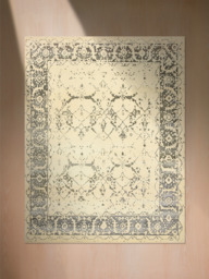 Rhevan Hand-knotted Wool & Bamboo Silk Rug - thumbnail 2