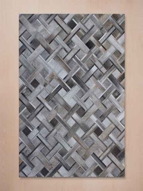 Rayan Hide & Wool Rug - 200x300 cm